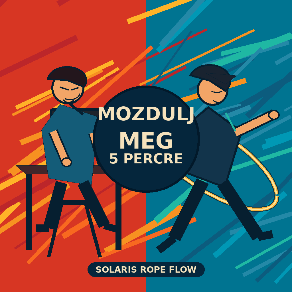 Mozdulj 5 percet!